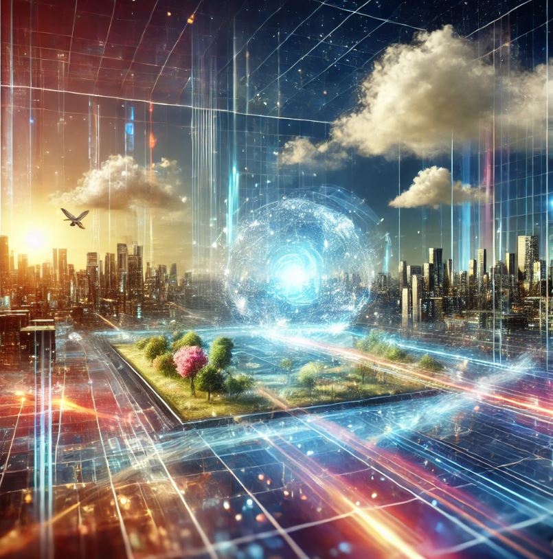 Ciudad donde se fusionan el mundo digital y el físico